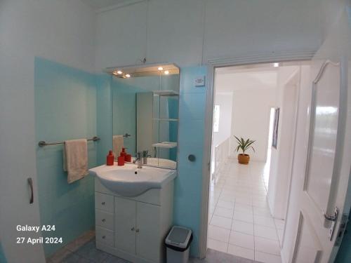 Koupelna v ubytování The Coral House