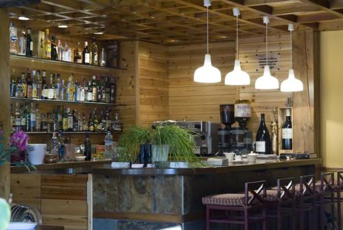 Nápoje v ubytování Mauberme Mountain Boutique Hotel