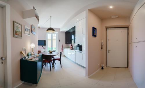 Dapur atau dapur kecil di B&B Lerici Al Mare