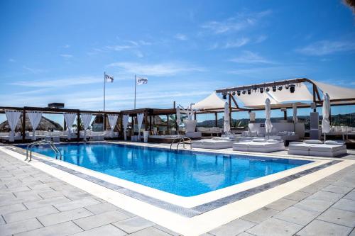 Πισίνα στο ή κοντά στο Cosy Flat Denia Beach