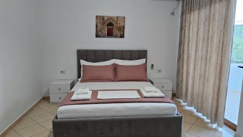 Postel nebo postele na pokoji v ubytování Vila Malo