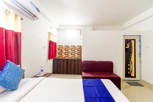 Cama o camas de una habitación en Eden Hotel