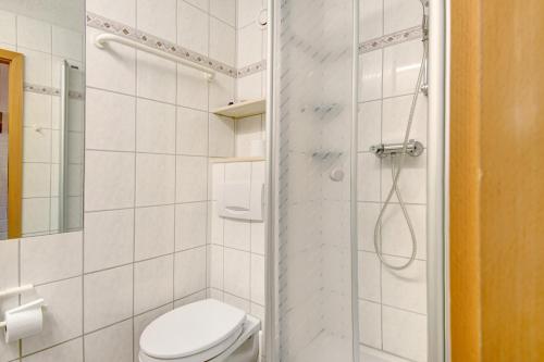 Koupelna v ubytování Ferienappartement Waldgenuss