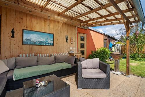 Afbeelding uit fotogalerij van Obere Ferienwohnung im Nebengebäude in Ruhland