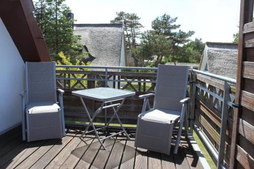 Balkón nebo terasa v ubytování "Fewo-Ulla-02" Ferienwohnung im OG