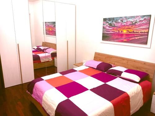 Postel nebo postele na pokoji v ubytování Casa Francesco