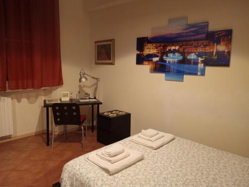 Postel nebo postele na pokoji v ubytování Venezia Dodici