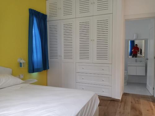 Postel nebo postele na pokoji v ubytování Residencia De Leonardis