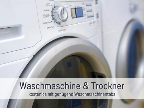 a washing machine with the words washing machines hit grandparent washer materials at Villa Heimat am Nationalpark in Allenbach