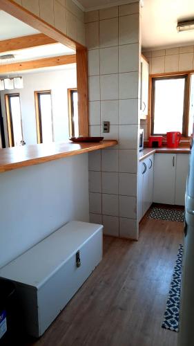 Dapur atau dapur kecil di Casa en Farellones