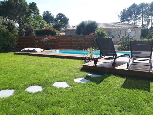Photo de la galerie de l'établissement Maison dans les Landes au bord de l'océan, à Labenne