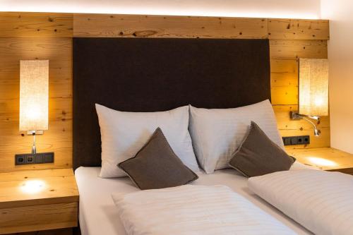 Ένα ή περισσότερα κρεβάτια σε δωμάτιο στο Spa Apartments - Summercard included - Zell am See