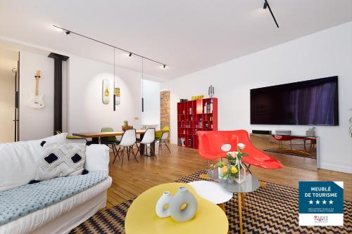 Luxueux LOFT 3BR au coeur du Marais