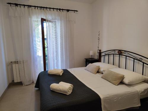 Krevet ili kreveti u jedinici u okviru objekta Apartments Vanda