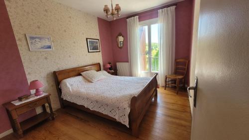Postel nebo postele na pokoji v ubytování La Maison