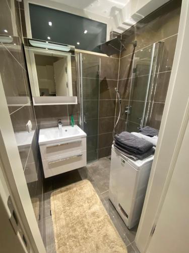 Ένα μπάνιο στο NeicApartmentLandskron 1010