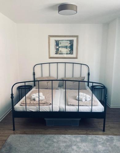 Ένα ή περισσότερα κρεβάτια σε δωμάτιο στο FREE Apartment - Bei der Stadtmauer