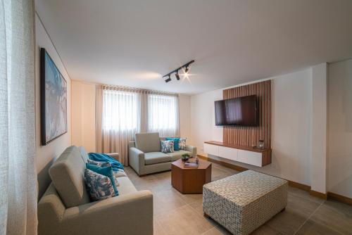 Posezení v ubytování ERE Centenario Luxury Suites