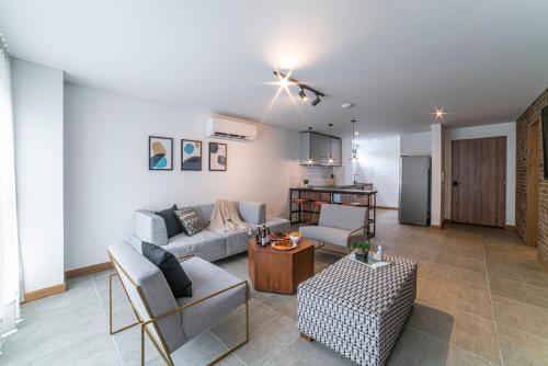 Kuchyň nebo kuchyňský kout v ubytování ERE Centenario Luxury Suites