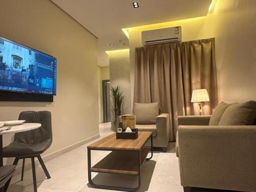 Gallery image of شقق المجرات الذهبية المخدومة in Al Baha