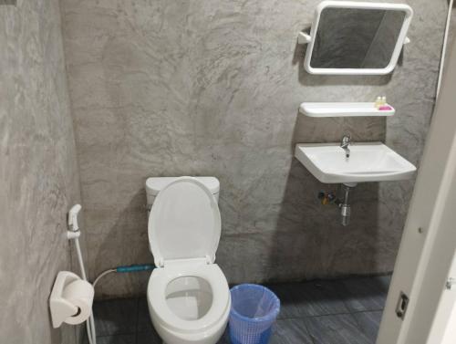 Phòng tắm tại The Relax Resort