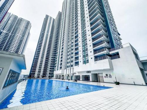 Hồ bơi trong/gần Razak City Sweet Homestay-KLCC View