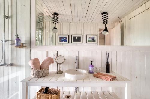 Un baño de Japoneza Retreat Nakamura