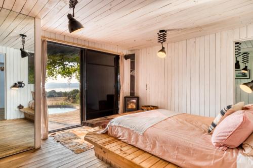 Cama o camas de una habitación en Japoneza Retreat Nakamura