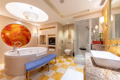 Koupelna v ubytování Renaissance Suzhou Hotel