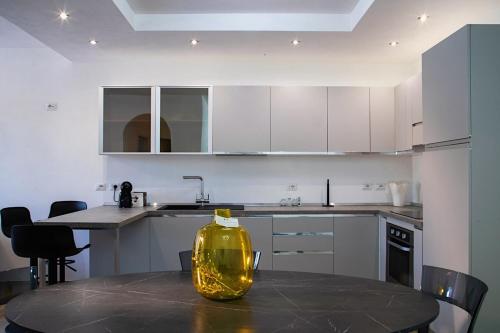 Dapur atau dapur kecil di Agriturismo La Terrazza sul Mangia