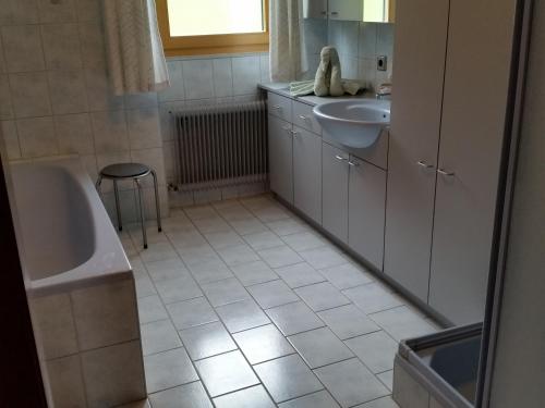 Ванная комната в Ferienwohnung Stillerhof