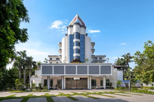 Das Gebäude in dem sich das Hotel befindet