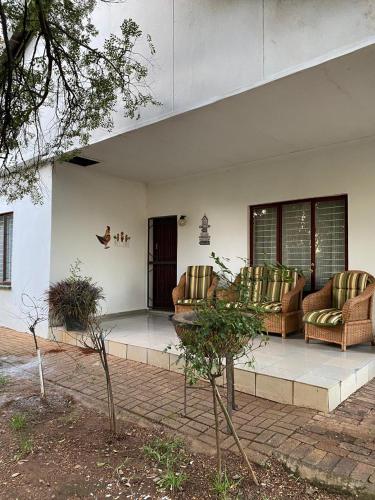 Zona de estar de The Lake Villa