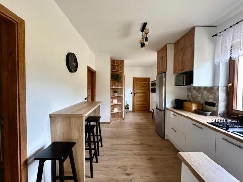 Dapur atau dapur kecil di Domek SAMI SWOI