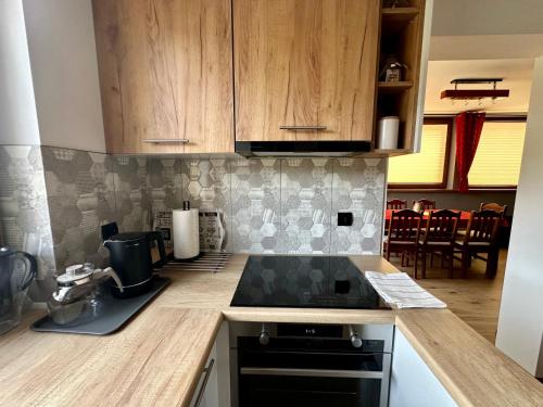 Dapur atau dapur kecil di Domek SAMI SWOI