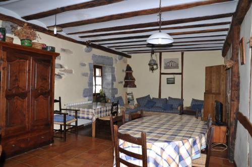 Dining area in the country house