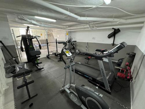 Fitness centrum a/nebo fitness zařízení v ubytování La Elegancia