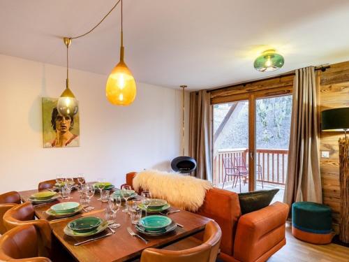 Spacieux Appartement 4 Chambres avec Wi-Fi et Garage aux Gets