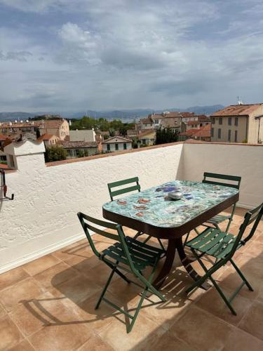 COSY STAR - Brand new flat with terrace Seaview flat AC for 4