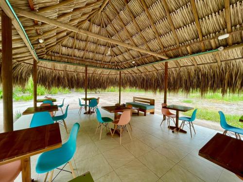 Εστιατόριο ή άλλο μέρος για φαγητό στο Hotel Las Casitas De Mar Adentro