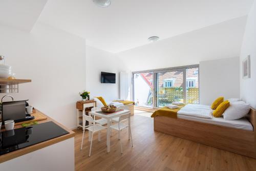 Μια τηλεόραση ή/και κέντρο ψυχαγωγίας στο Libero Apartments