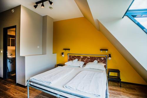 Un ou plusieurs lits dans un hébergement de l'établissement Wombat's City Hostel Vienna Naschmarkt