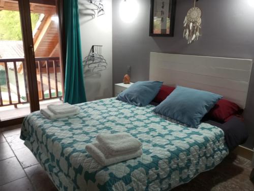 Postel nebo postele na pokoji v ubytování La Casa Malvarrosa