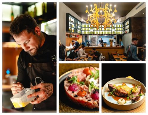 Jídlo v penzionu nebo okolí