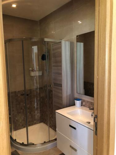 Koupelna v ubytování Appartement moderne CASABAY BEACH Sidi Rahal