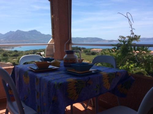 La terrazza sulla baia di Calvi