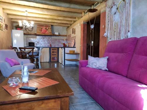 Kuchyň nebo kuchyňský kout v ubytování Apartamentos La Borda Castillon