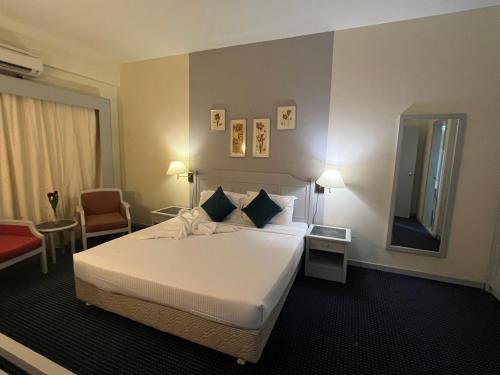 Postel nebo postele na pokoji v ubytování Beach Paradise by HSV