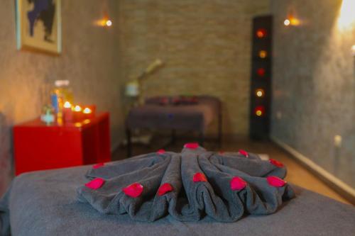 Riad Perle D'Eauにあるベッド