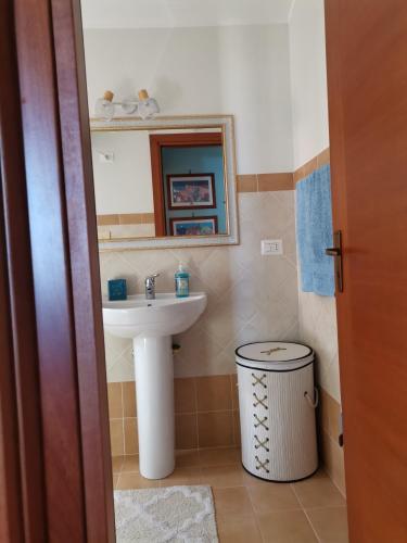 Ένα μπάνιο στο Casa Azzurra con vista Mare